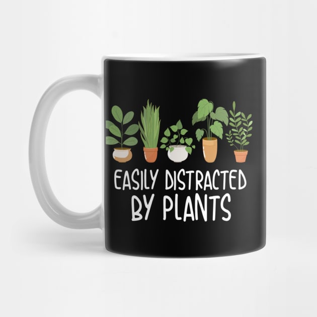 Easily Distracted By Plants - potted plants design by Plantitas